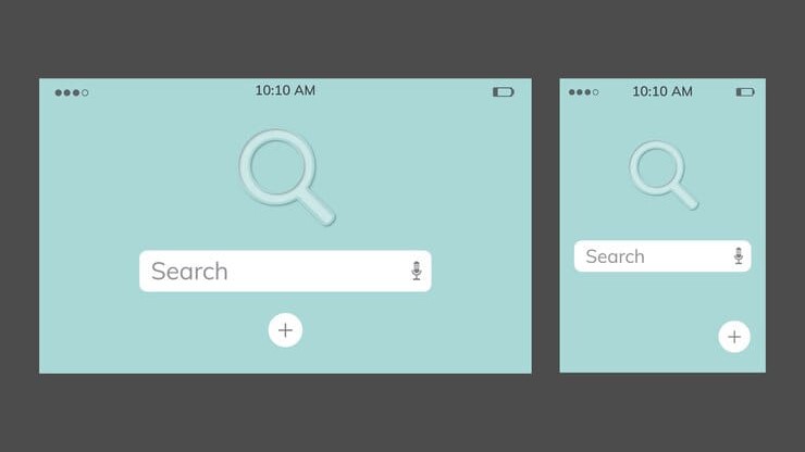 Minimalist search bar design representing PPA queries and their role in SEO optimization.