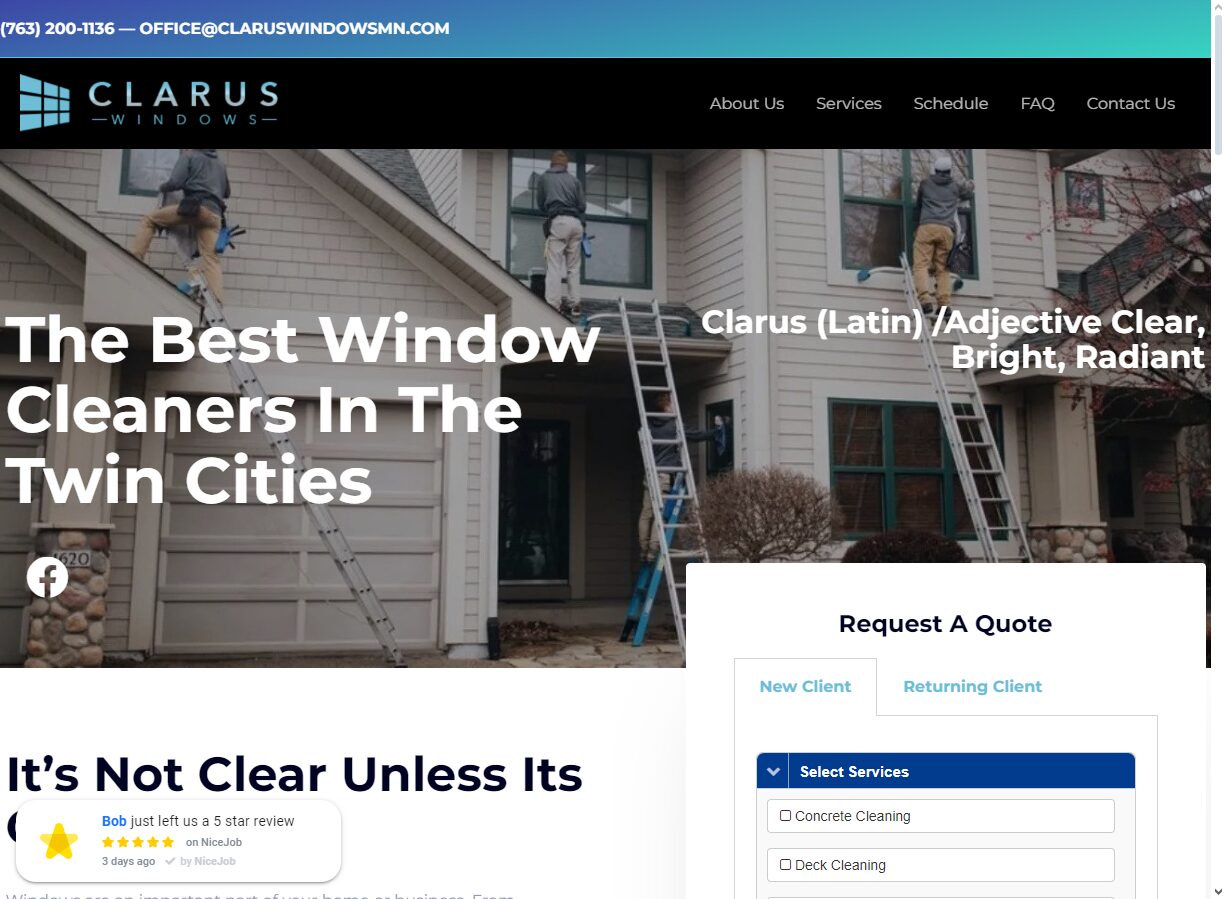 Clarus Windows