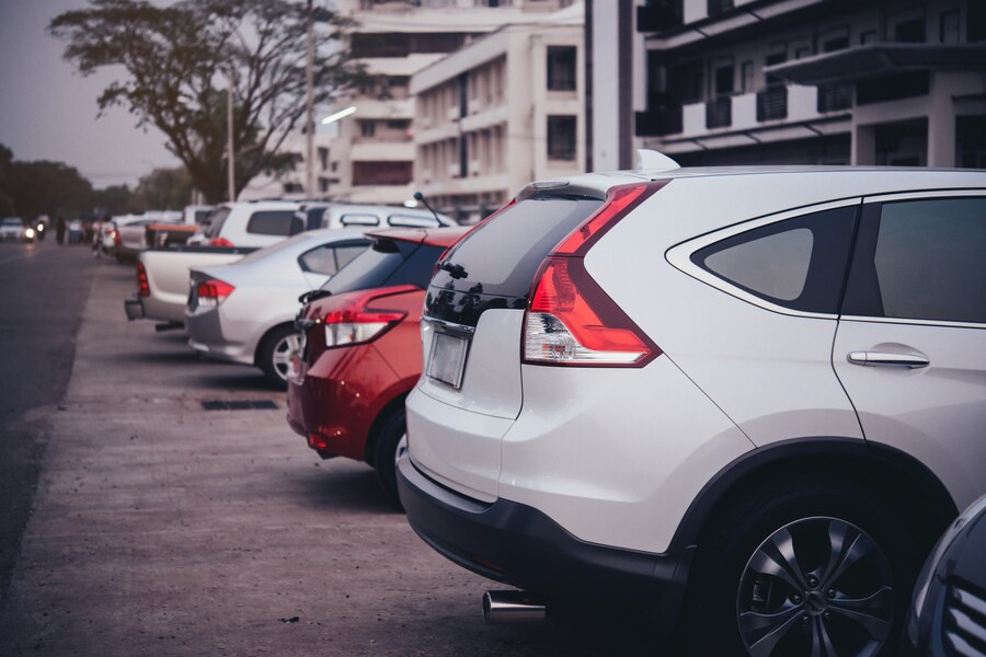 Parked car accident in Florida or Texas