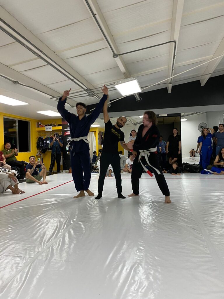Ramiro Cuadra entrenando en Renegades School Jiu-Jitsu entrenando